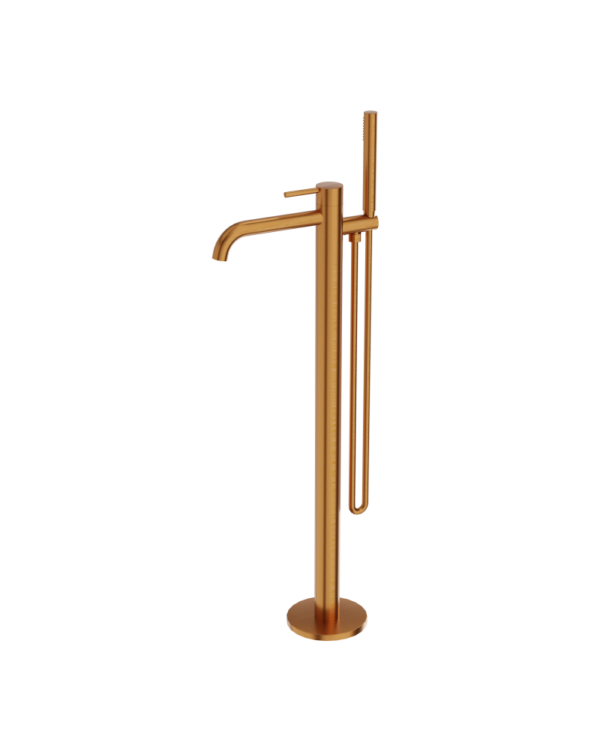Golvstående Blandare Orion Brushed Copper