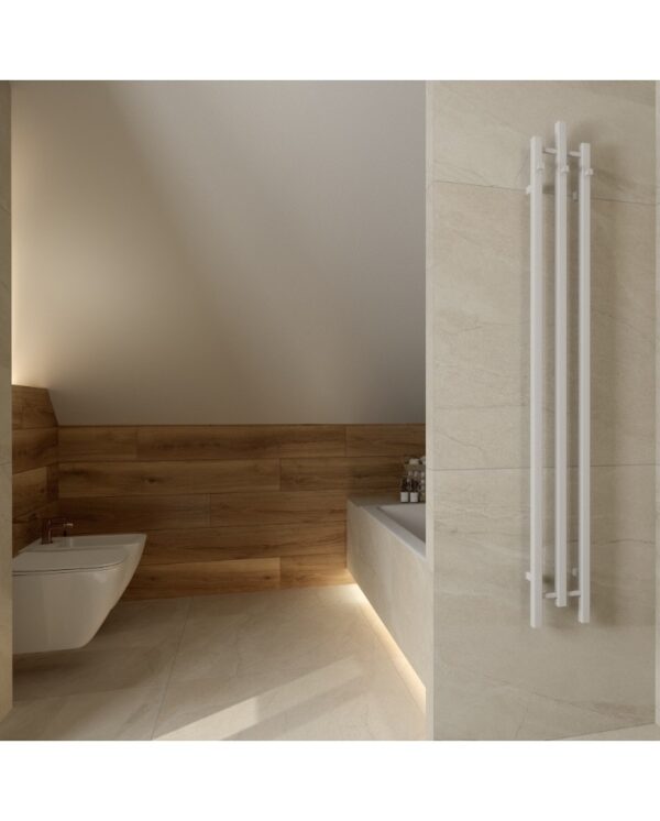 Handdukstork Calentador QR White 120 - Bild 3
