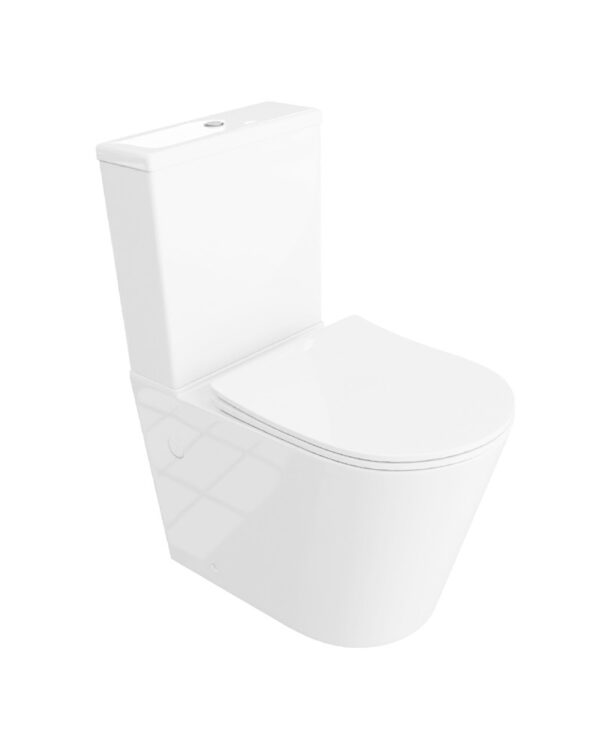 Toalettstol Neptun White