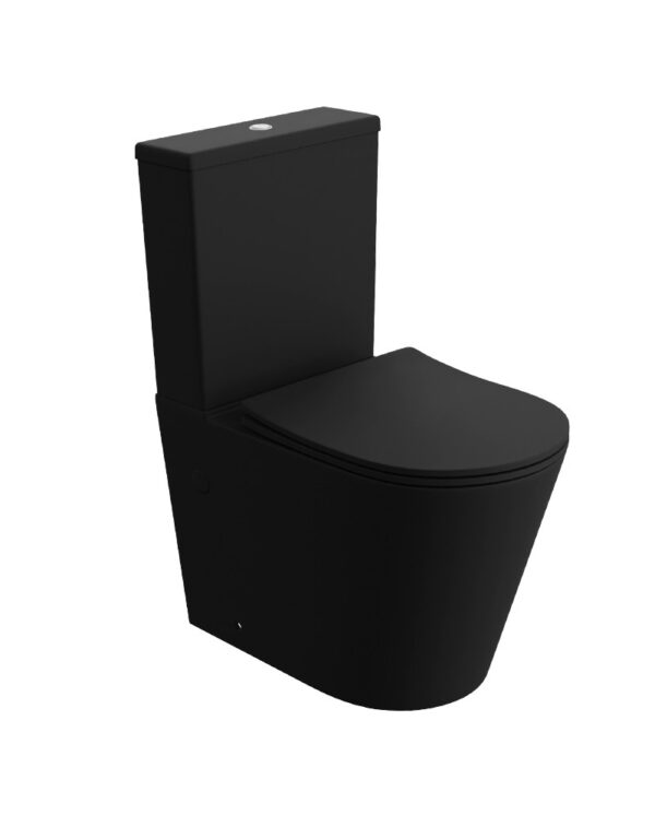 Toalettstol Neptun Black