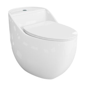 Toalettstol SILIA RIM White