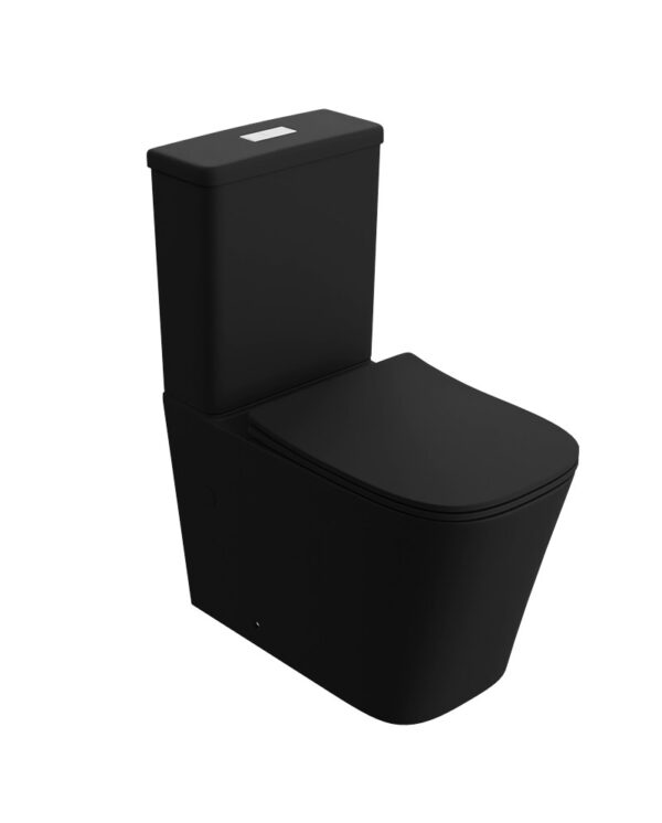 Toalettstol Tryton Black