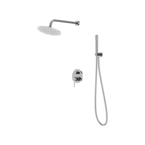 Duschset med regndusch Orion Chrome