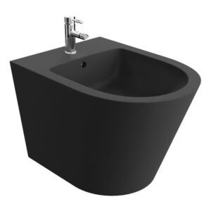 Väggmonterad bidé Galve Black