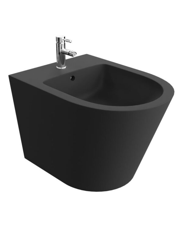 Väggmonterad bidé Galve Black