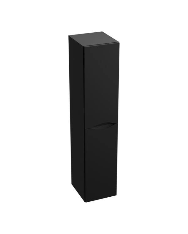 Badrumsskåp Väggmonterad Kolorado Black 140x30x25