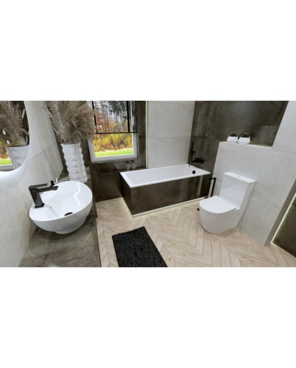Toalettstol Nautilius White - Bild 3
