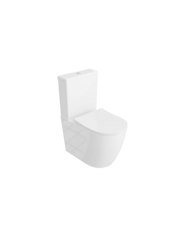 Toalettstol Nautilius White
