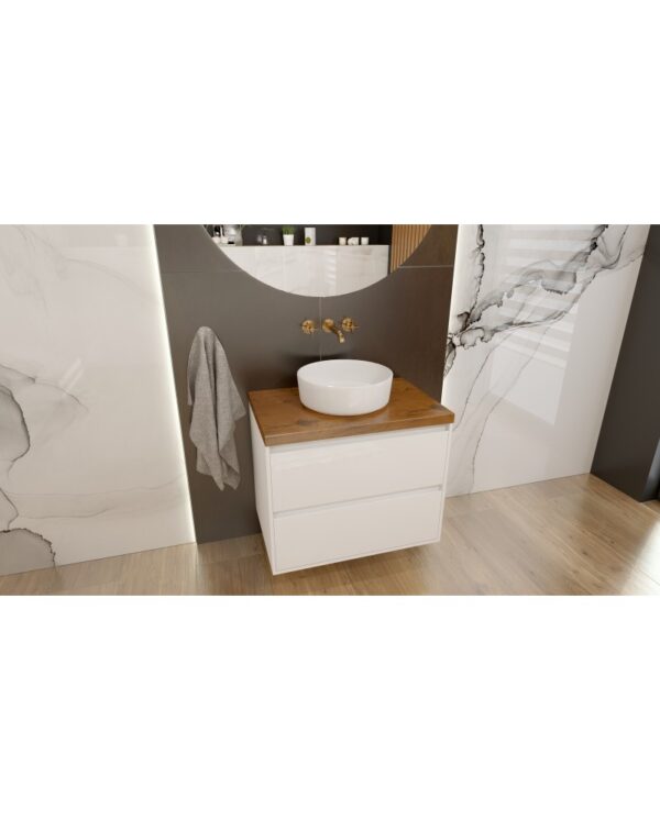 Tvättställ Merida White - Bild 4