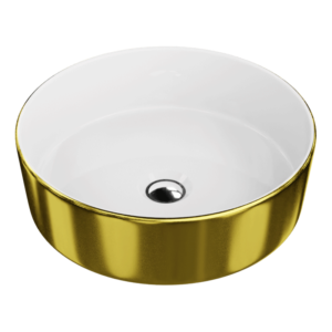 Tvättställ Merida Gold and White