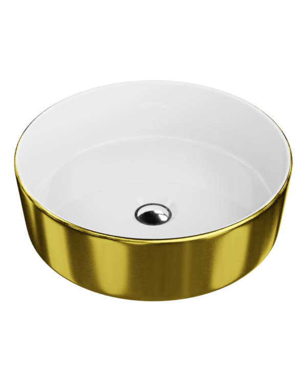 Tvättställ Merida Gold and White