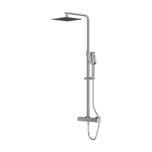 Termostat Duschset med Regndusch Cetus Chrome