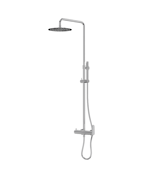 Duschset med Regndusch Cetus Chrome