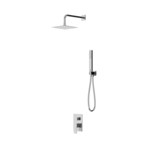 Duschset med takdusch Aquila Chrome