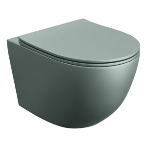 Toalettstol Vägghängd Sinto Grey