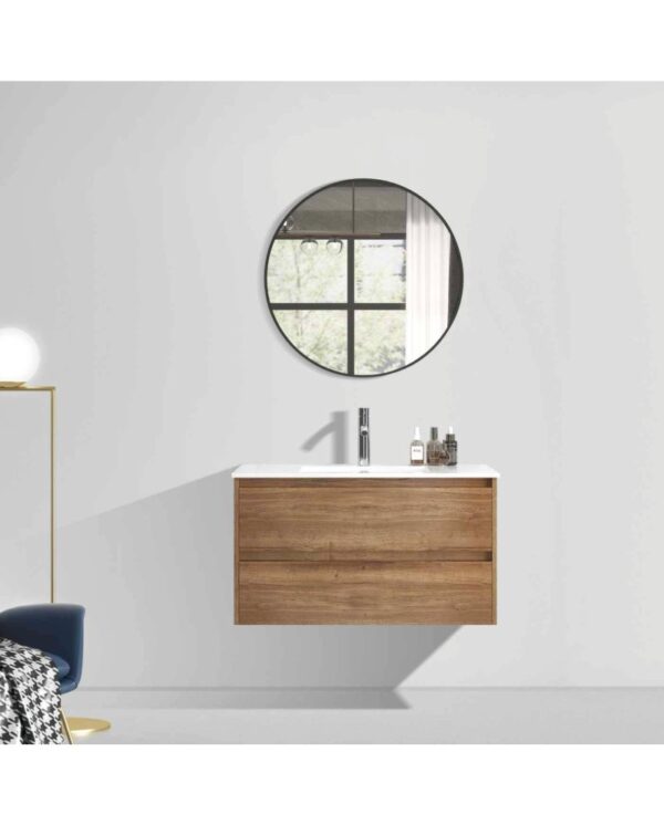 Väggskåp till Badrum Tulsa Wood 60 - Bild 3
