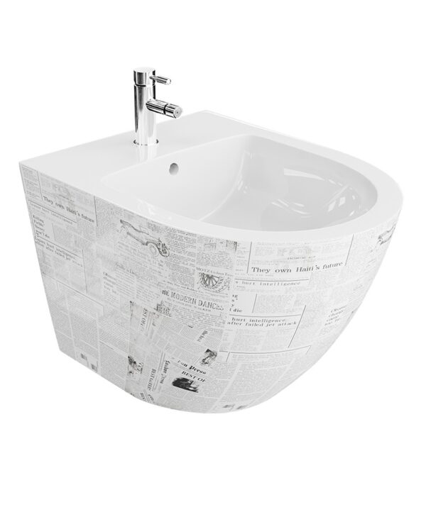 Väggmonterad Bidé Sofi Paper