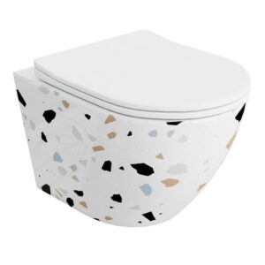 Toalettstol Vägghängd Sofi Stone