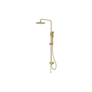 Väggmonterat duschsystem Orion Brushed Gold
