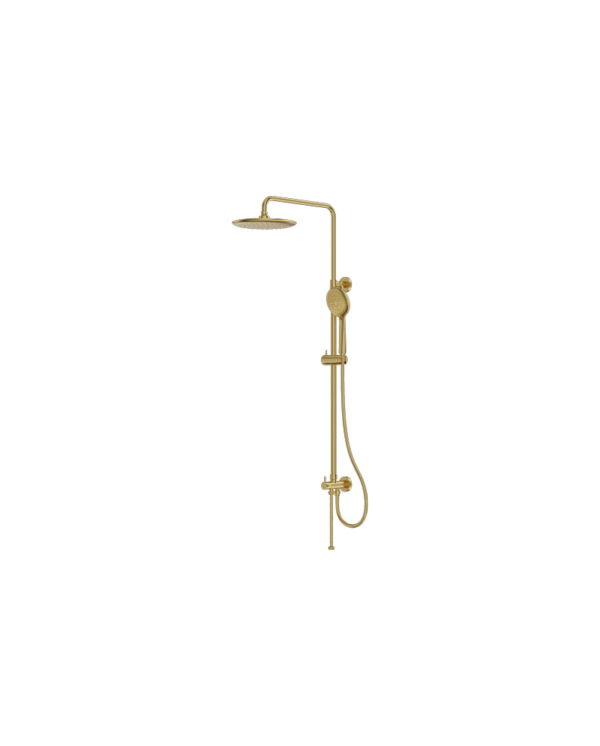 Väggmonterat duschsystem Orion Brushed Gold