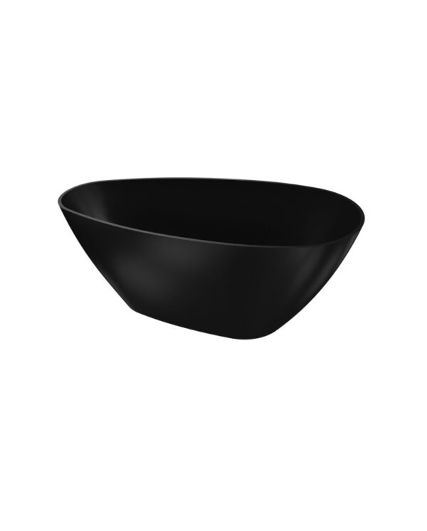 Badkar Pietra 150 Matt Black